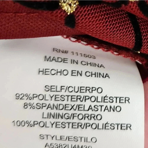 ‎Lily Rose Foil Emblished Skater Dress - Picture 15 of 15